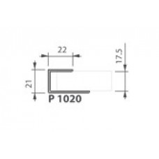 Deceuninck Standard P1020 - počáteční a koncový profil